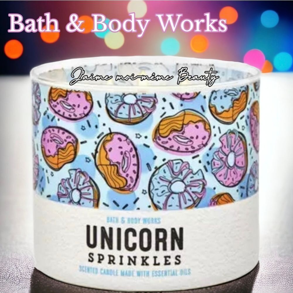 Bath and Body Works Unicorn Sprinkles Candle
